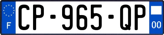 CP-965-QP