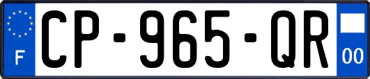 CP-965-QR