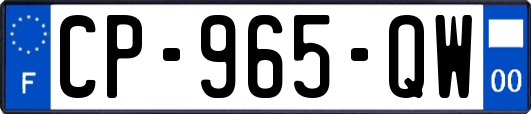 CP-965-QW