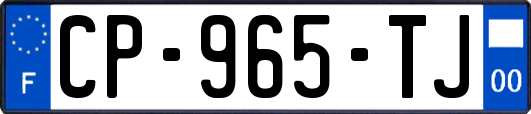 CP-965-TJ