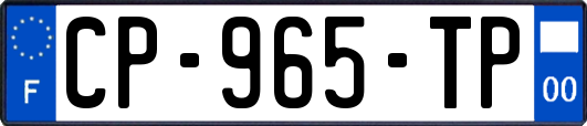 CP-965-TP