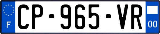 CP-965-VR