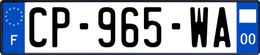 CP-965-WA