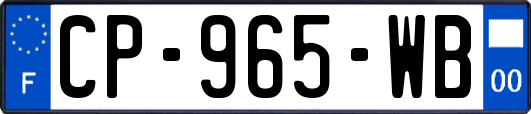 CP-965-WB