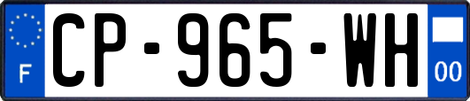 CP-965-WH
