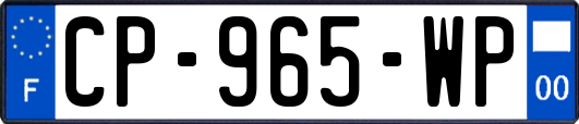 CP-965-WP