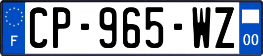 CP-965-WZ