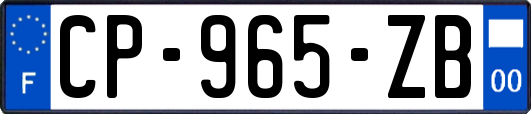 CP-965-ZB