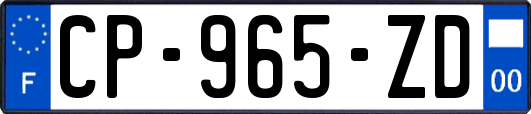 CP-965-ZD