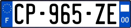 CP-965-ZE