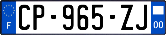 CP-965-ZJ