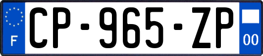 CP-965-ZP