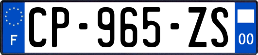 CP-965-ZS