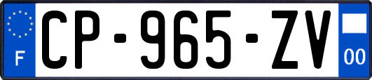 CP-965-ZV