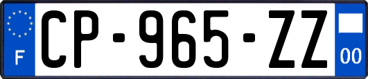 CP-965-ZZ