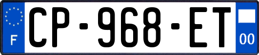 CP-968-ET