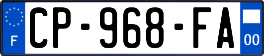 CP-968-FA