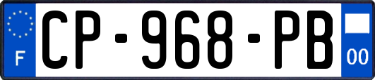 CP-968-PB