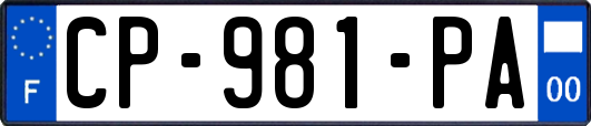 CP-981-PA