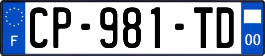 CP-981-TD