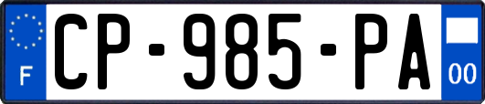 CP-985-PA