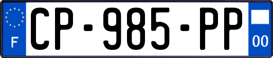 CP-985-PP