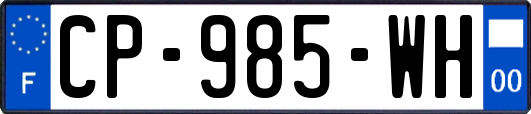 CP-985-WH