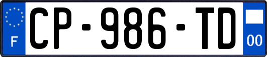 CP-986-TD