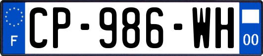 CP-986-WH