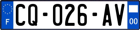 CQ-026-AV