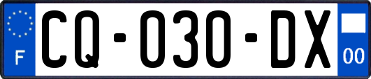 CQ-030-DX