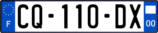 CQ-110-DX