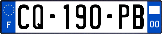 CQ-190-PB