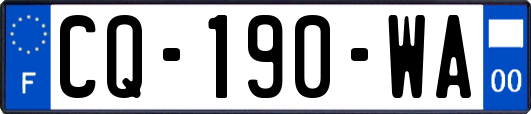 CQ-190-WA