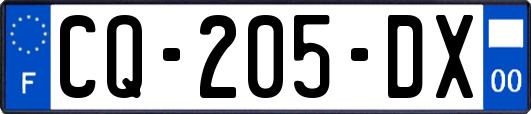 CQ-205-DX