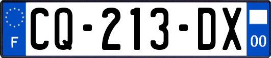 CQ-213-DX