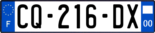 CQ-216-DX