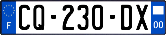 CQ-230-DX