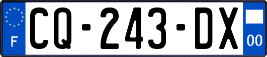 CQ-243-DX