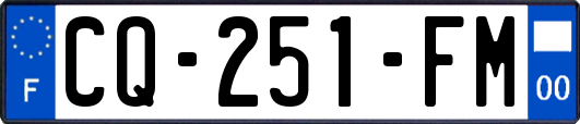CQ-251-FM
