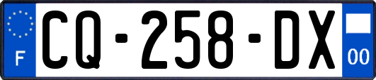 CQ-258-DX