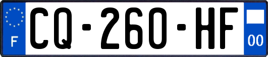 CQ-260-HF