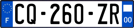 CQ-260-ZR