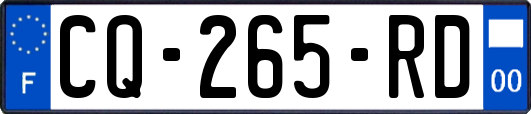 CQ-265-RD