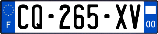 CQ-265-XV