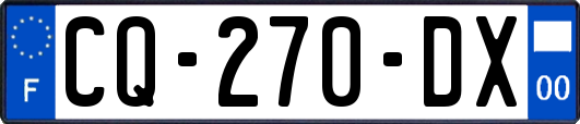 CQ-270-DX