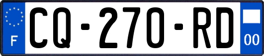 CQ-270-RD