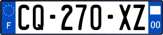 CQ-270-XZ