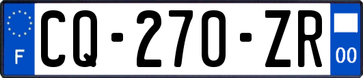 CQ-270-ZR