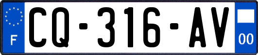 CQ-316-AV